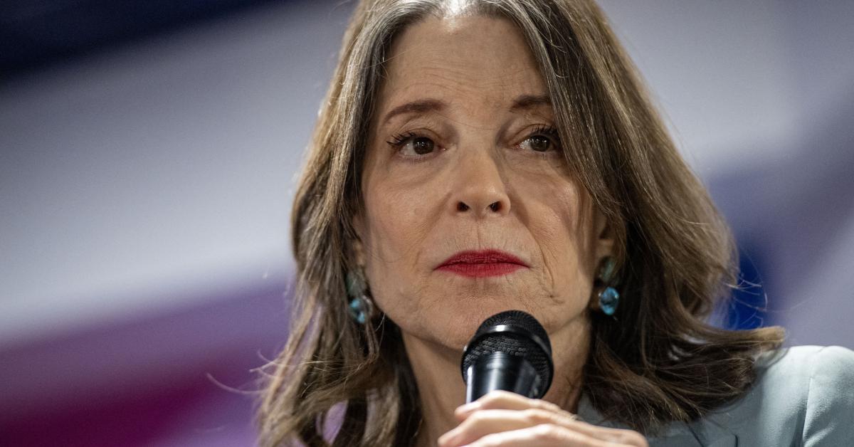 Marianne Williamson Throws Hat Back in the Ring for Democratic