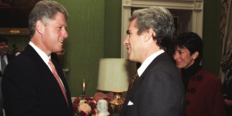 Bill Clinton Jeffrey Epstein Ghislaine Maxwell
